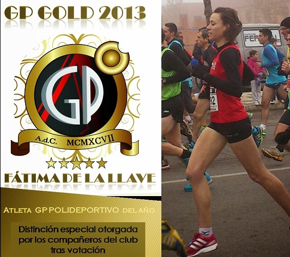 GP GOLD 2013. Atleta GP del año.